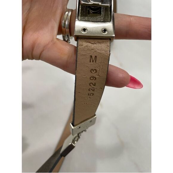 St. John Leather belt size medium main image 8